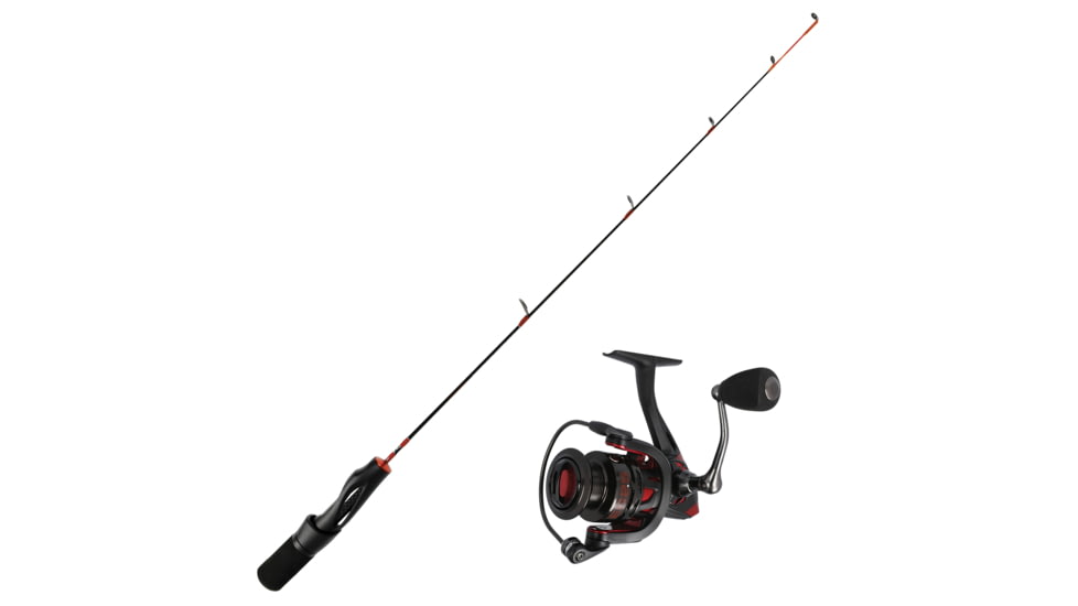 Eagle Claw EC2.5 Ice Rod 24" Light Spinning Combo, IESC24LSC