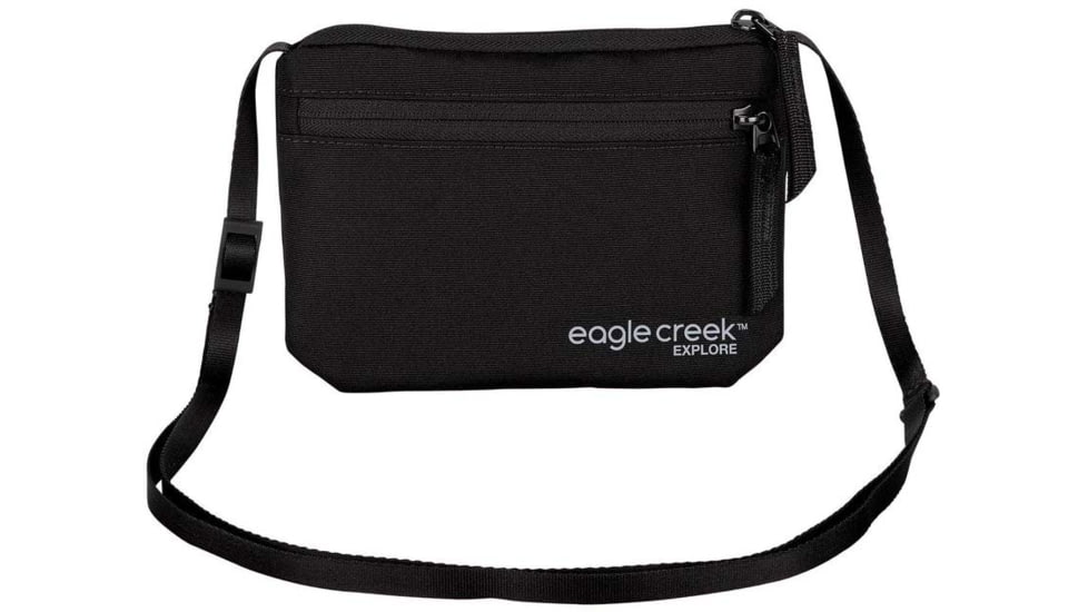 Eagle Creek Explore Crossbody Wallet, Black, EC0A5LQ6010OS