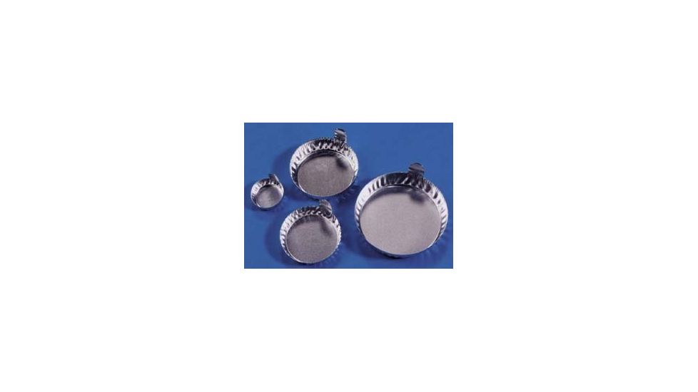 Eagle Thermoplastic Disposable Aluminum Crinkle Dishes with Tabs D28-500