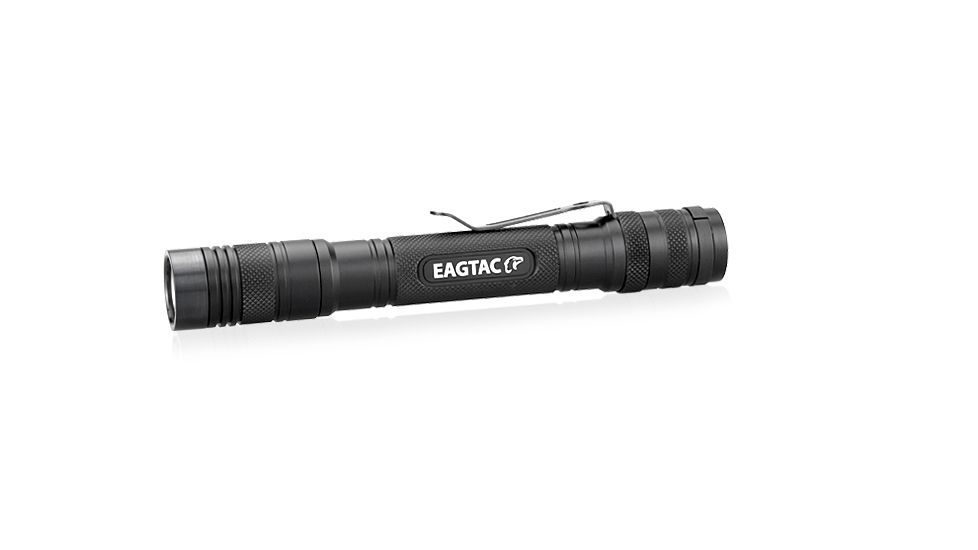 Eagtac D25A2 RC Clicky Flashlight, XP-G2 S3 LED, 436lm,2xAA, Black 1730