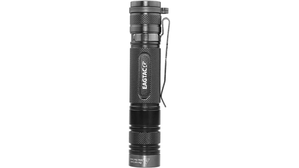 EAGTAC D25LC2 Clicky MKII Flashlight, Luminus SST20 CRI-95 4000K NW LED, 820lm, Black, D25LC2-CLICKY-MKII-SST20-NW