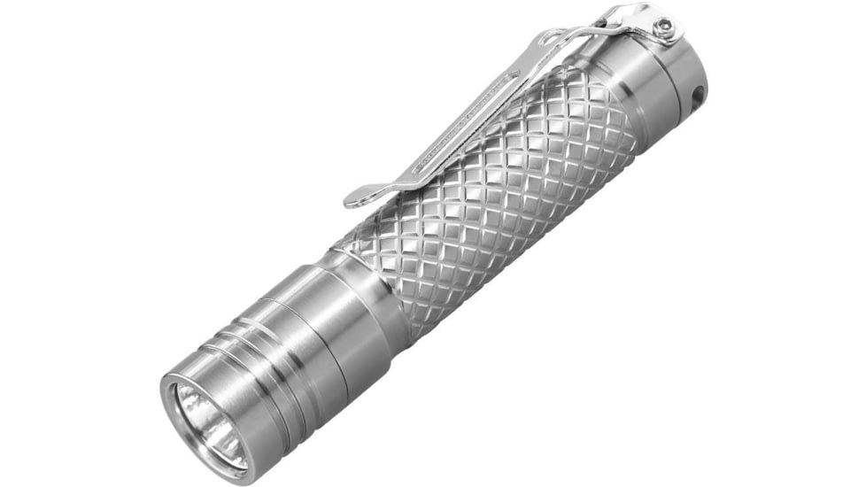 EAGTAC D3A RC Titanium Flashlight,Luminus SST20 CRI-95 4000K NW LED, 275lm, Silver, D3A-CLICKY-TI-SST20-NW