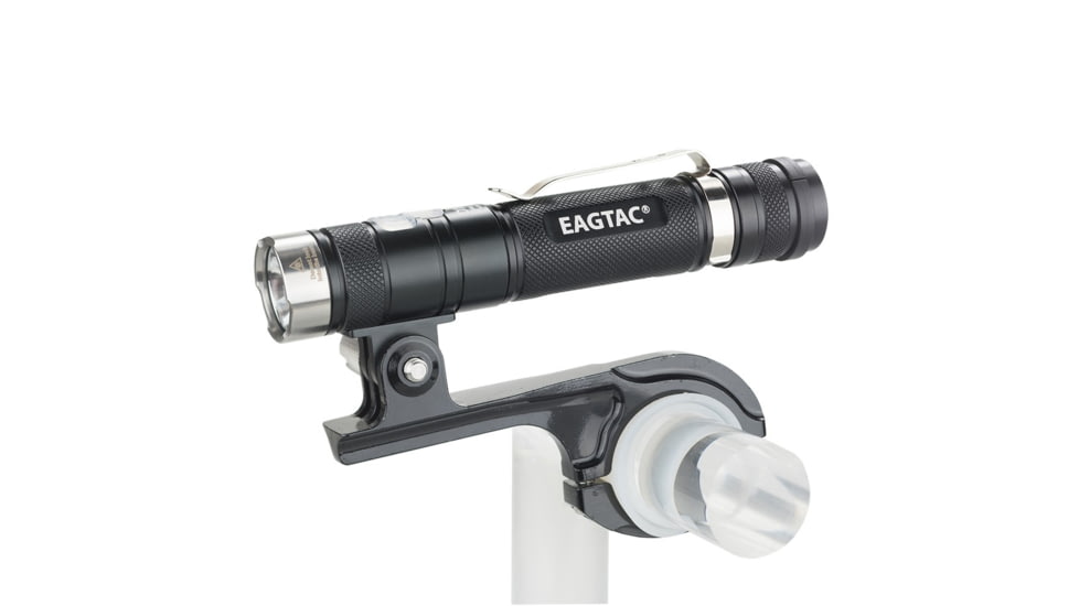 EAGTAC DX30LC2-BR Rechargeable Flashlight Kit, XP-L HI V2 NW LED, 1084lm, Black, DX30LC2BR-XPLHI-KIT-NW