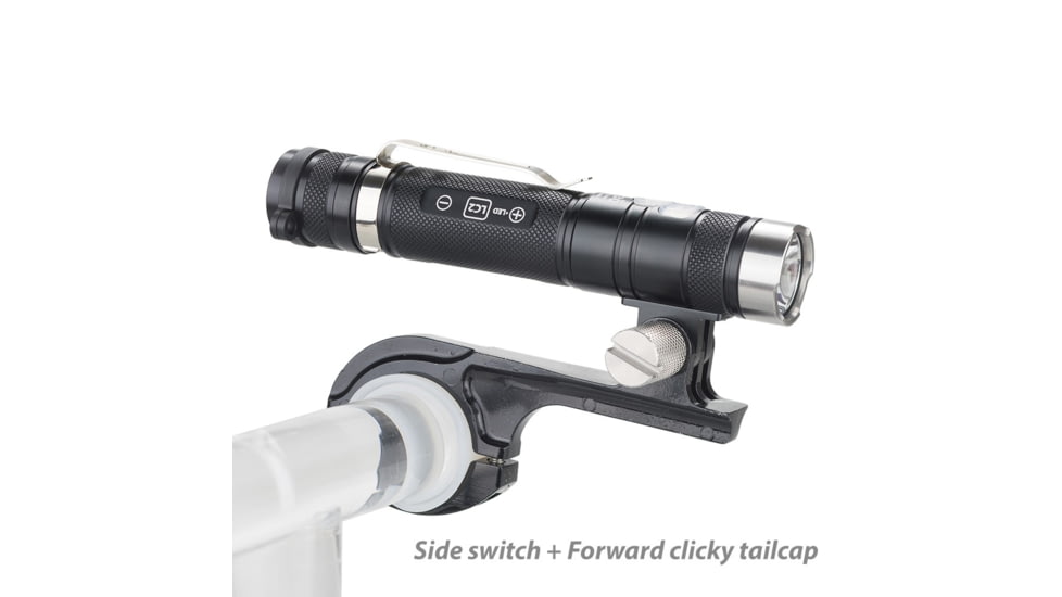 EAGTAC DX30LC2-BR Rechargeable Flashlight Kit, XP-L HI V2 NW LED, 1084lm, Black, DX30LC2BR-XPLHI-KIT-NW