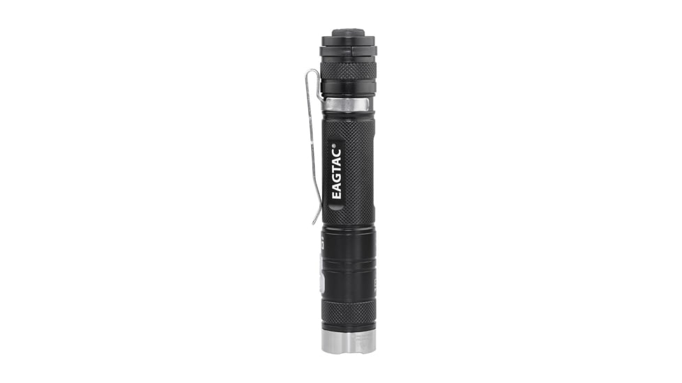 EAGTAC DX30LC2-R Rechargeable Flashlight Kit, XP-L HI V2 NW LED, 1084lm, Black, ET-FL-DX30LC2R-XPLHI-KIT-NW