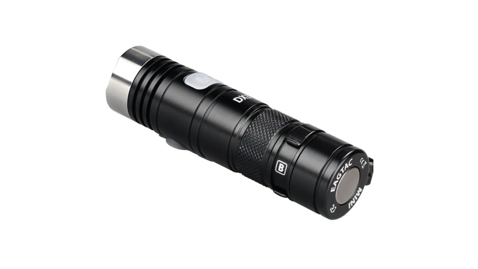 EAGTAC DX3B Mini Pro Flashlight, XHP50.2 CW LED, 2480lm, Black, DX3BM-XHP502-PRO-CW