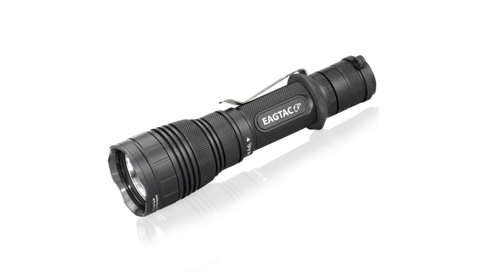 EAGTAC G25C2 Flashlight Kit, XM-L2 U4 CW LED, 1351lm, Black, G25C2-XML2-KIT-CW