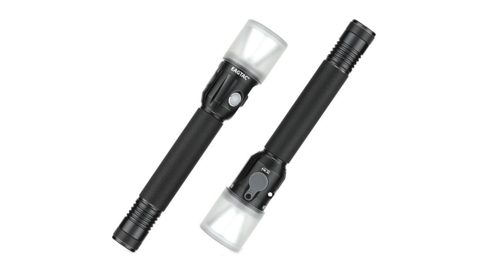 EAGTAC GX30L2-DR Flashlight Kit, XPL HI CW w/ LEDarray LED, 1700lm w/ 820lm, Black, GX30L2R-Diffuser-XPLHI-KIT-CW