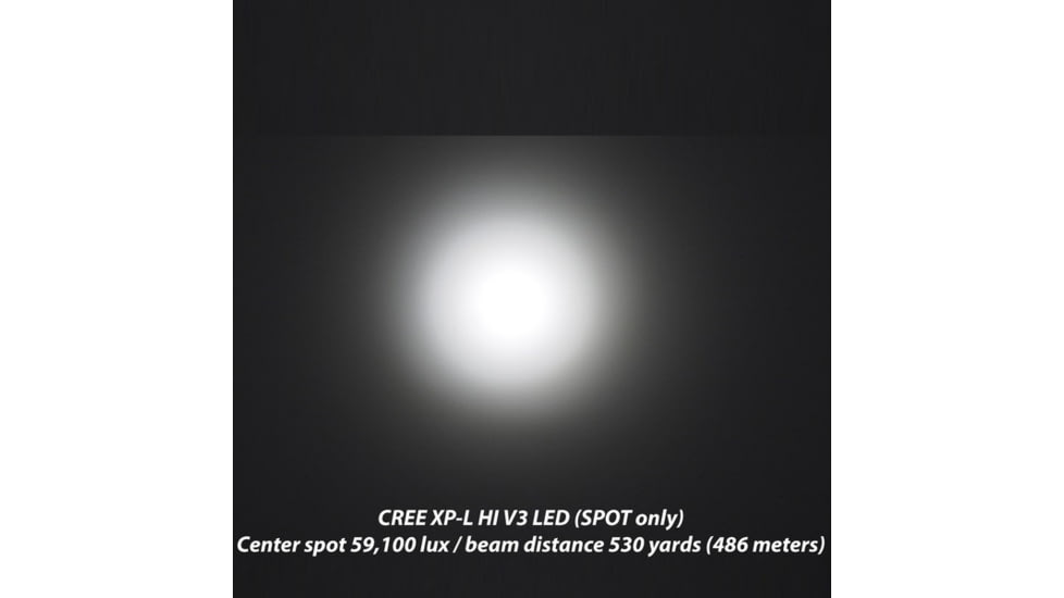 EAGTAC GX30L2-DR Flashlight Kit, XPL HI CW w/ LEDarray LED, 1700lm w/ 820lm, Black, GX30L2R-Diffuser-XPLHI-KIT-CW