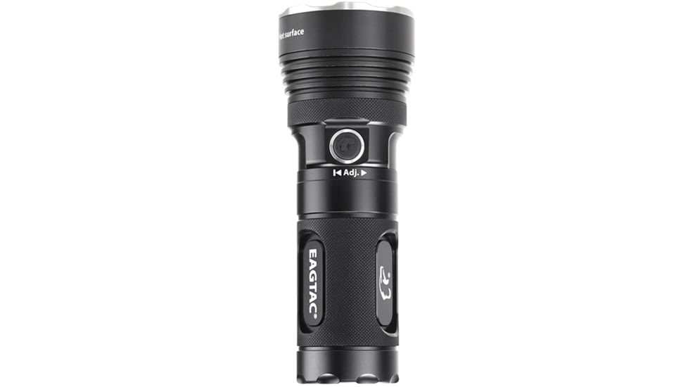 EAGTAC MX25L3 Flashlight, XM-L2 CW U2 LED, 1505lm, Black, MX25L3-XML2-BASE-CW