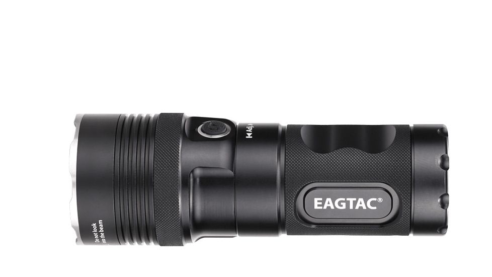 EAGTAC MX25L4 Flashlight, XHP50 J4 LED, 3640lm, Black, MX25L4-XHP50-BASE-CW