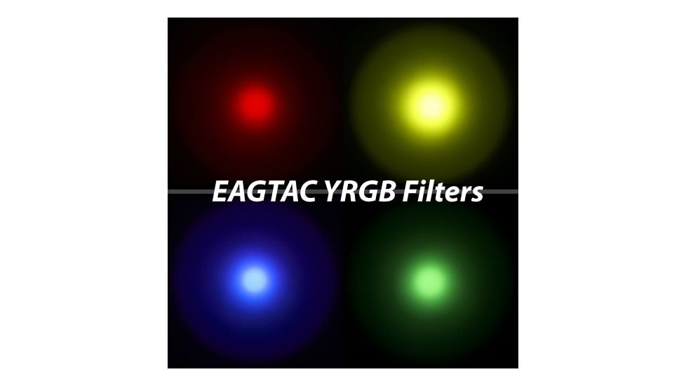 EAGTAC MX25L4 Flashlight, XHP50 J4 LED, 3640lm, Black, MX25L4-XHP50-BASE-CW