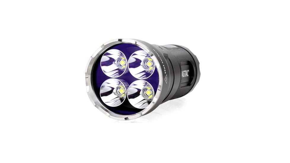 EAGTAC MX25L4C Flashlight Kit, 4 XM-L2 U2 NW LED, 4800lm, Black, MX25L4C-4*XML2-KIT-NW