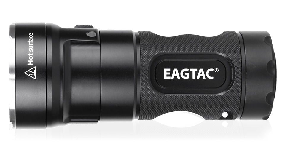 EAGTAC MX25L4C Flashlight Kit, 4 XM-L2 U2 NW LED, 4800lm, Black, MX25L4C-4*XML2-KIT-NW