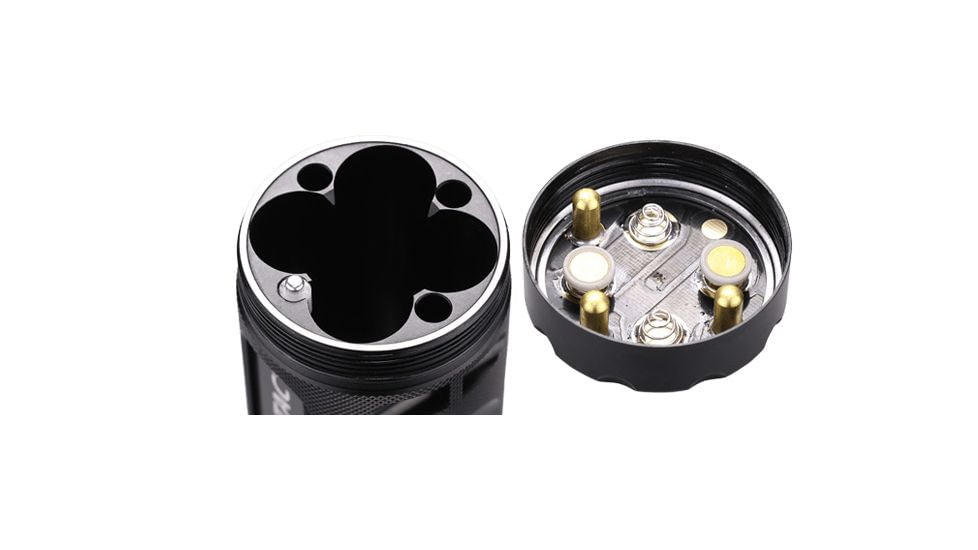 EAGTAC MX25L4C Flashlight Kit, 4 XM-L2 U2 NW LED, 4800lm, Black, MX25L4C-4*XML2-KIT-NW