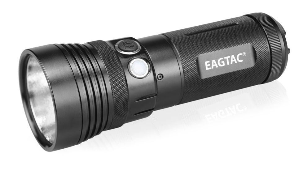 EAGTAC MX3T Flashlight, XHP70.2 CW LED, 4850lm, Black, MX3T-XHP702-REG-CW