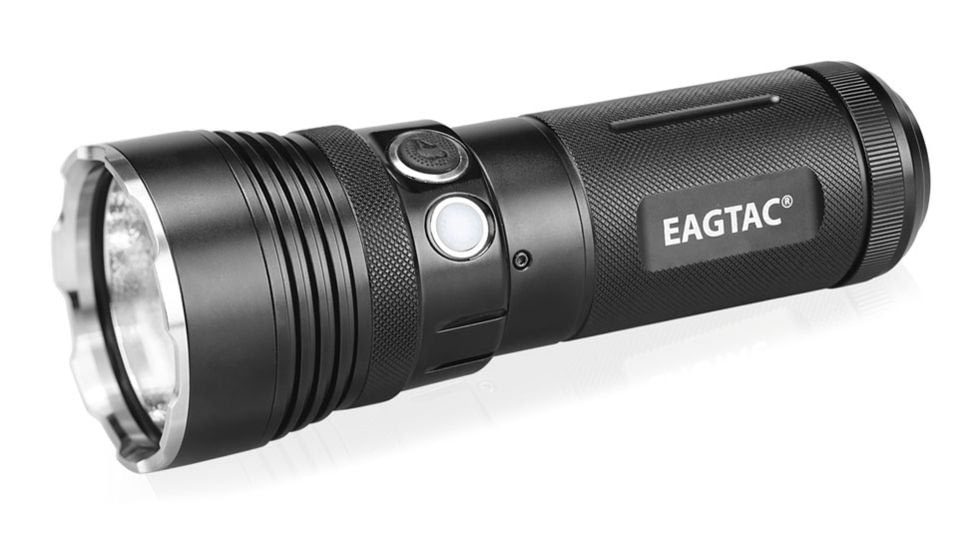 EAGTAC MX3T Pro Flashlight, XHP70.2 CW LED, 4850lm, Black, MX3T-XHP702-PRO-CW