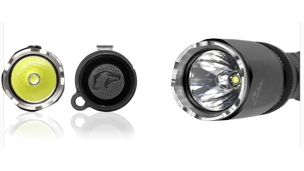 EAGTAC P20C2 Flashlight, XP-G2 R5 NW LED, 530lm, Black, P20C2-XPG2-BASE-NW