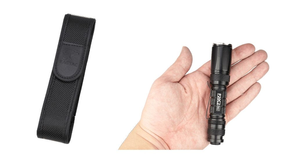 EAGTAC P20C2 Flashlight, XP-G2 R5 NW LED, 530lm, Black, P20C2-XPG2-BASE-NW