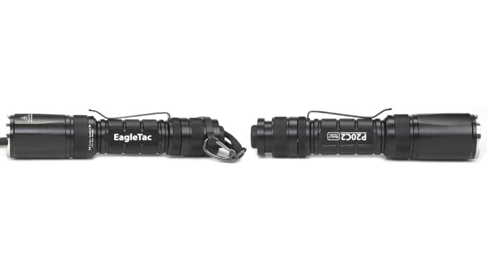 EAGTAC P20C2 Flashlight, XP-G2 R5 NW LED, 530lm, Black, P20C2-XPG2-BASE-NW