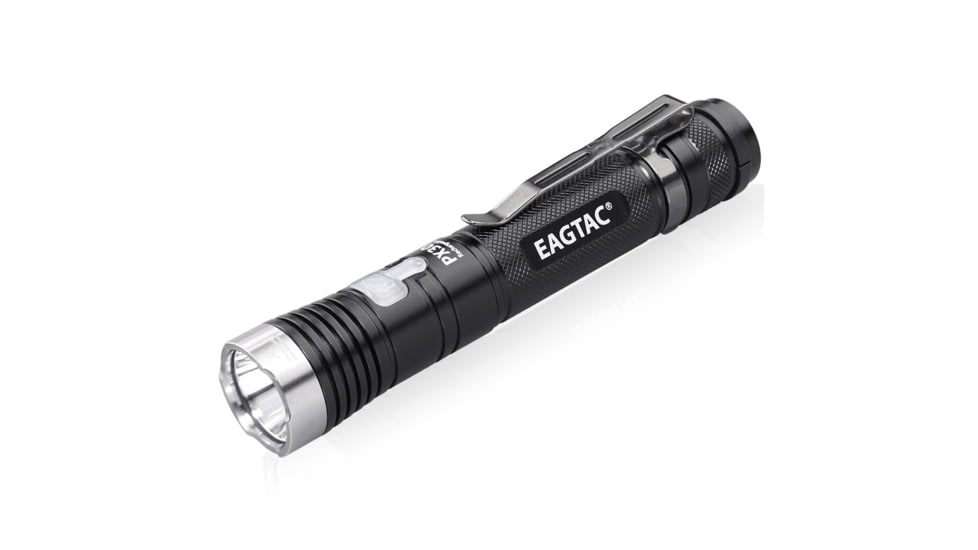 EAGTAC PX30LC2-R Base Flashlight, Nichia 219C CRI92 4000K LED, 800lm, Black, PX30LC2R-219C-BASE-NW