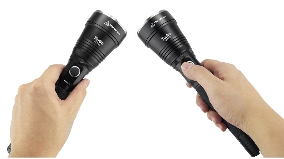 EAGTAC SX25L2T Flashlight, XM-L2 U2 NW LED, 1292lm, Black, SX25L2-T-XML2-BASE-NW