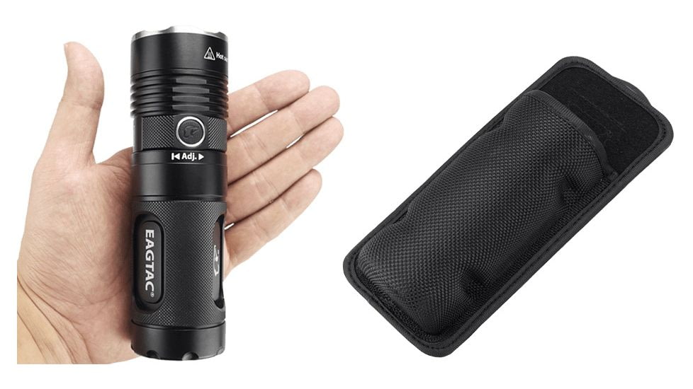 EAGTAC SX25L3 Flashlight, XM-L2 U2 NW LED, 1490lm, Black, SX25L3-XML2-BASE-NW