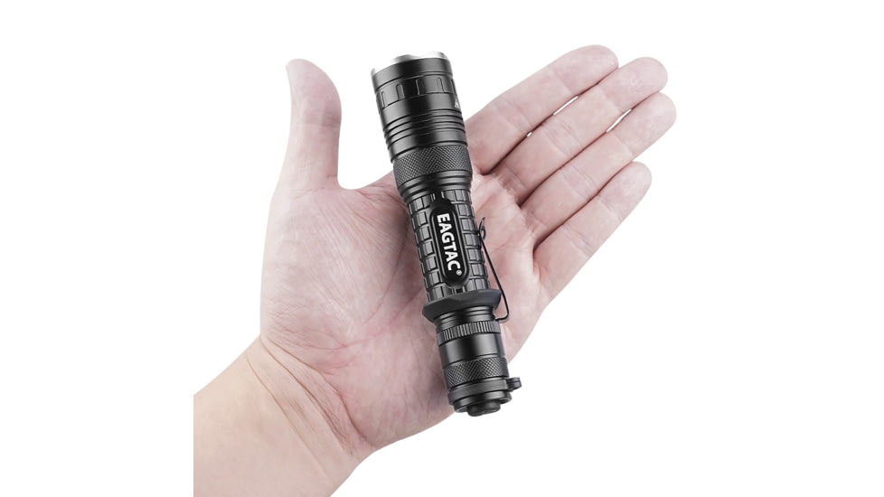 EAGTAC T25C2 Flashlight Kit, XM-L2 U2 NW LED, 1180lm, Black, T25C2-XML2-KIT-NW