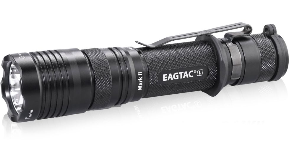 EAGTAC T25L-R MKII Flashlight Kit, XHP35 HD CW LED, 2200lm, Black, Medium 4110