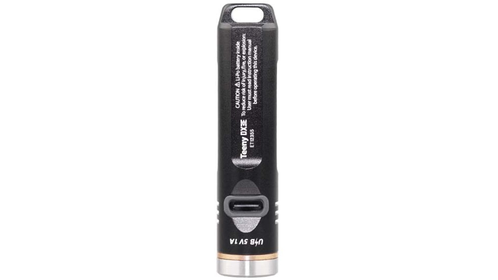 EAGTAC Teeny DX3E Flashlight, SST20 NW LED, 930lm, Black, Teeny DX3E-SST20-NCW