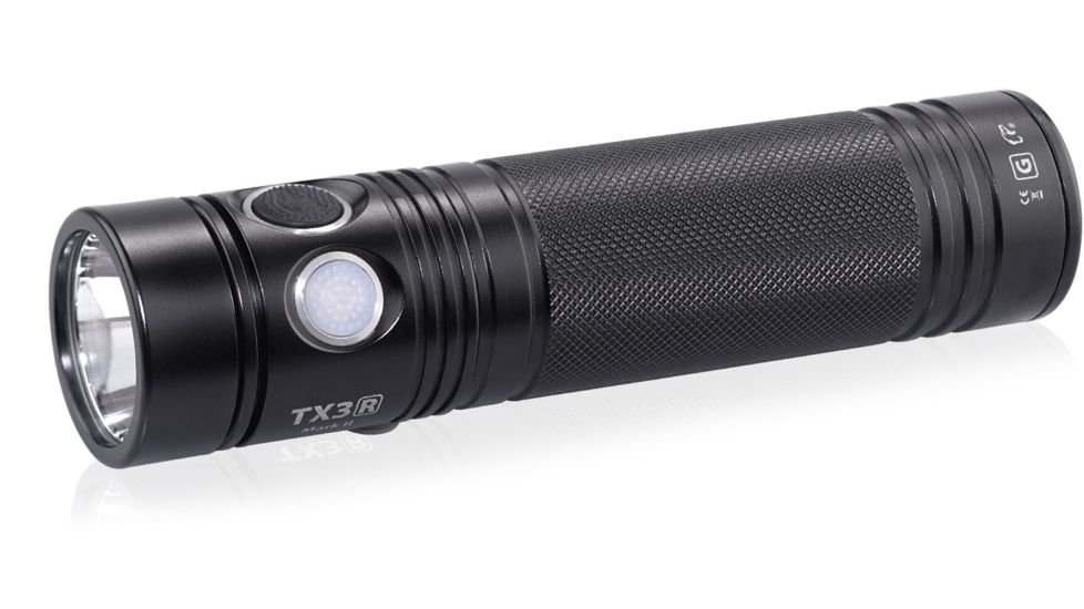 EAGTAC TX3G MKII Base Flashlight, XHP70.2 CW LED, 3550lm, Black, Medium 4269