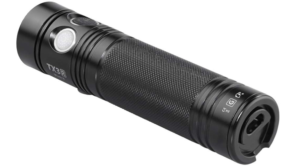 EAGTAC TX3G MKII Flashlight, XHP70.2 NW LED, 3320lm, Black, TX3G-MKII-XHP702-REG-NW