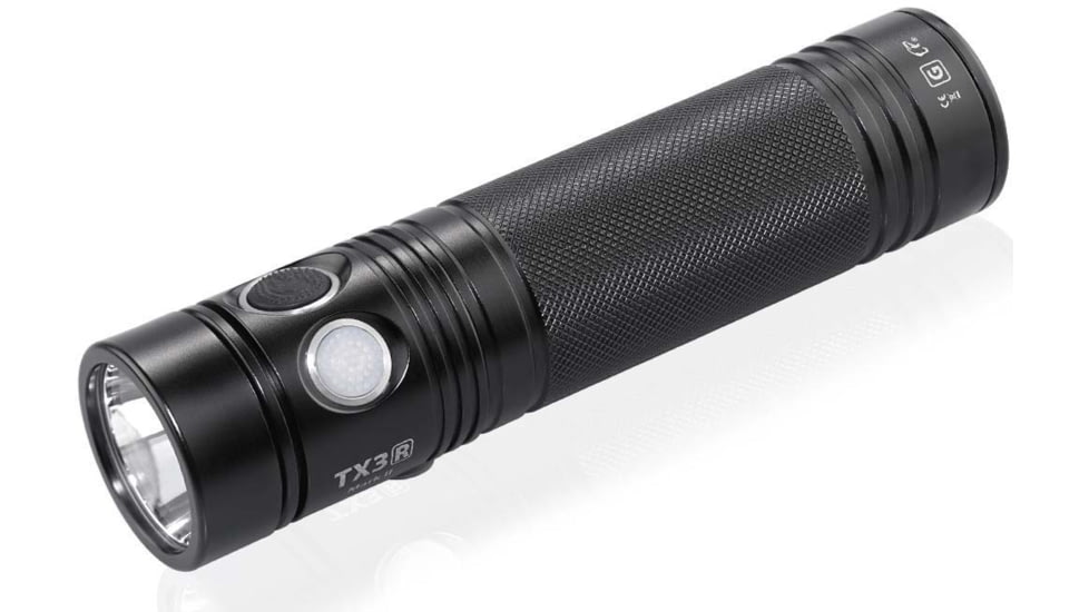 EAGTAC TX3G MKII Flashlight, XHP70.2 NW LED, 3320lm, Black, TX3G-MKII-XHP702-REG-NW
