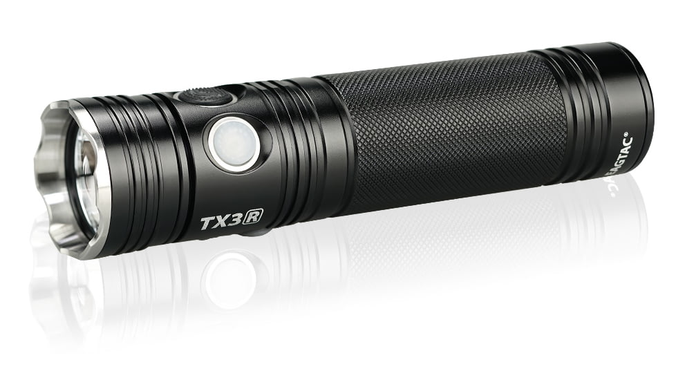 EAGTAC TX3G Pro Flashlight, XHP70.2 CW LED, 2000lm, Black, TX3G-XHP702-PRO-CW