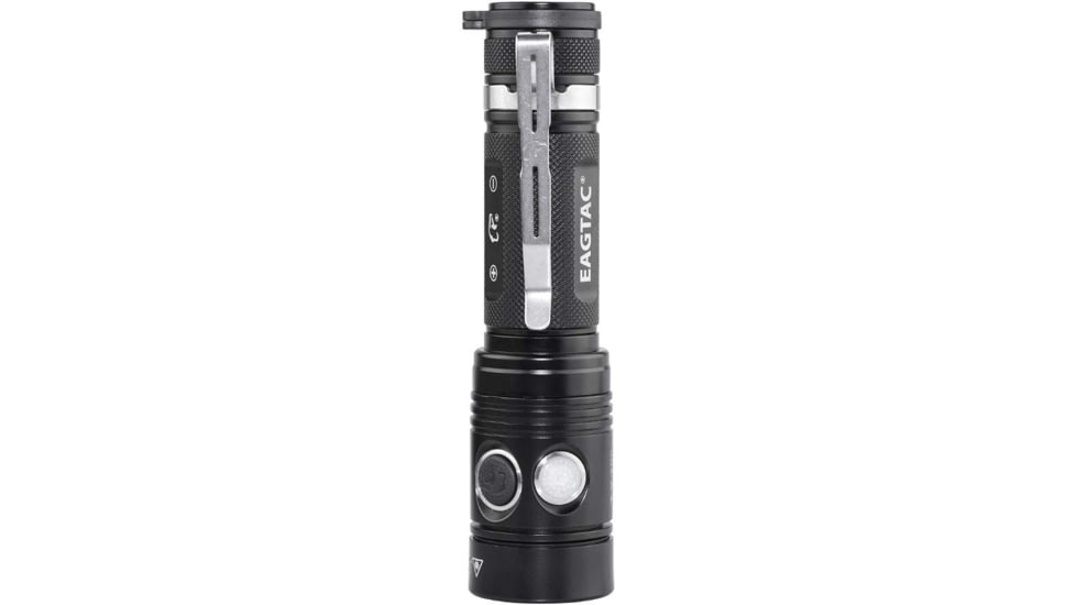 EAGTAC TX3L Base XJP35 HI CW, 2100 Lumen, USB Rechargeable Flashlight, Black, TX3L-XHP35-HI-REG-CW