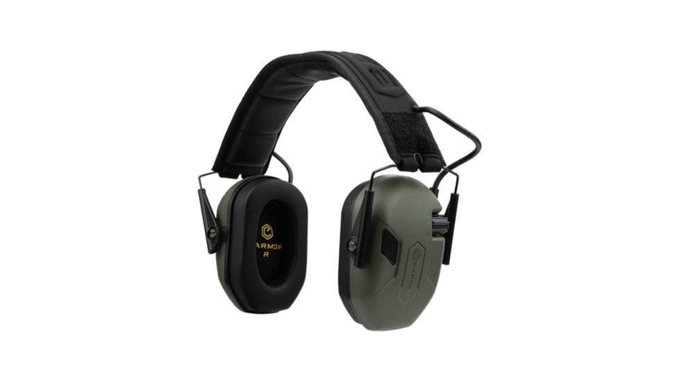 Earmor Sport Shooting ElectronicEar Muffs w/ Foam Earpads, 22dB, Foliage Green, M300A-FG