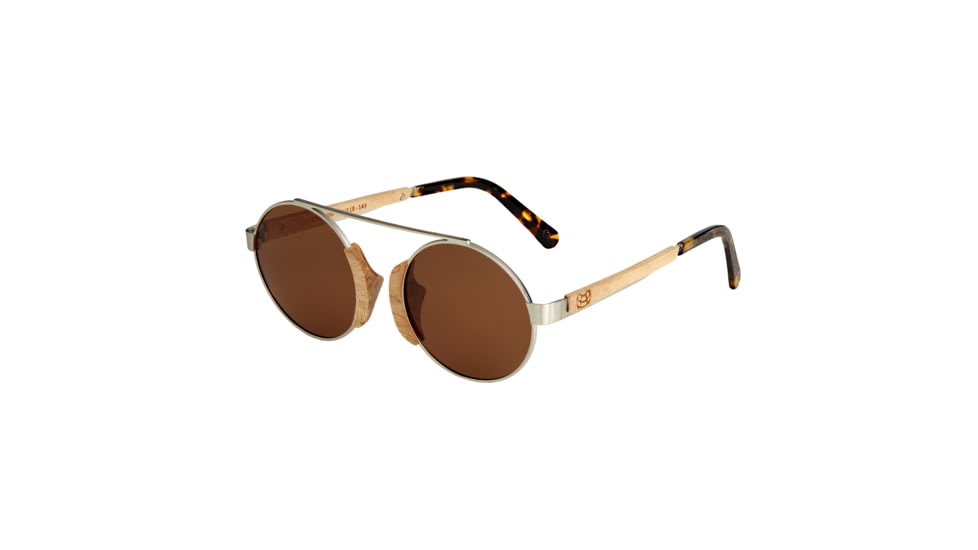 Earth Anakena Sunglasses, Cedar Frame, Brown Polarized Lens, Cedar/Brown, One Size, ESG038M