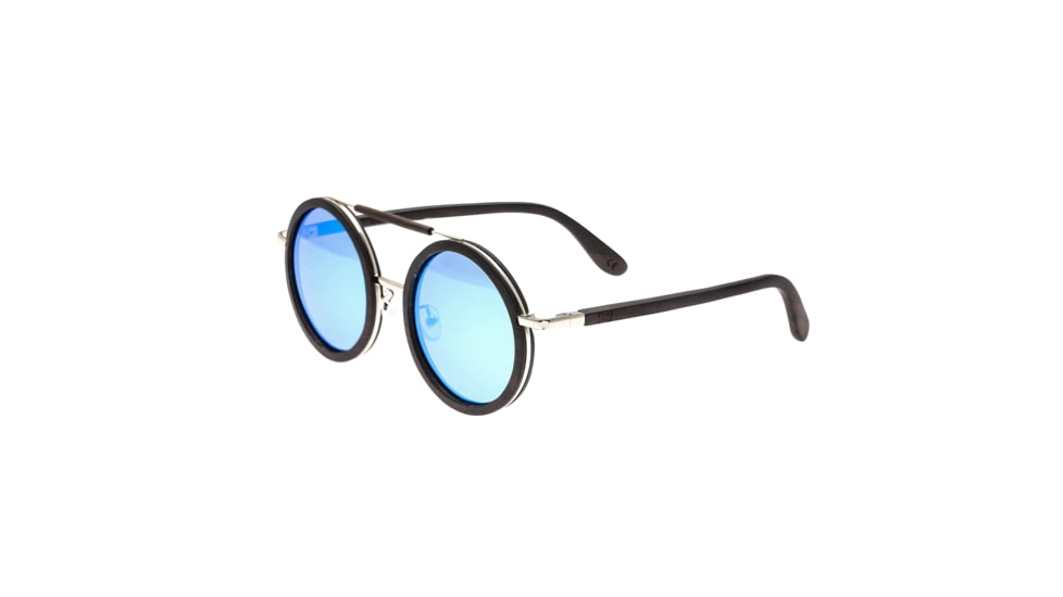 Earth Wood Earth Bondi Sunglass w/Polarized Lenses, Espresso/Blue, One Size, ESG003E