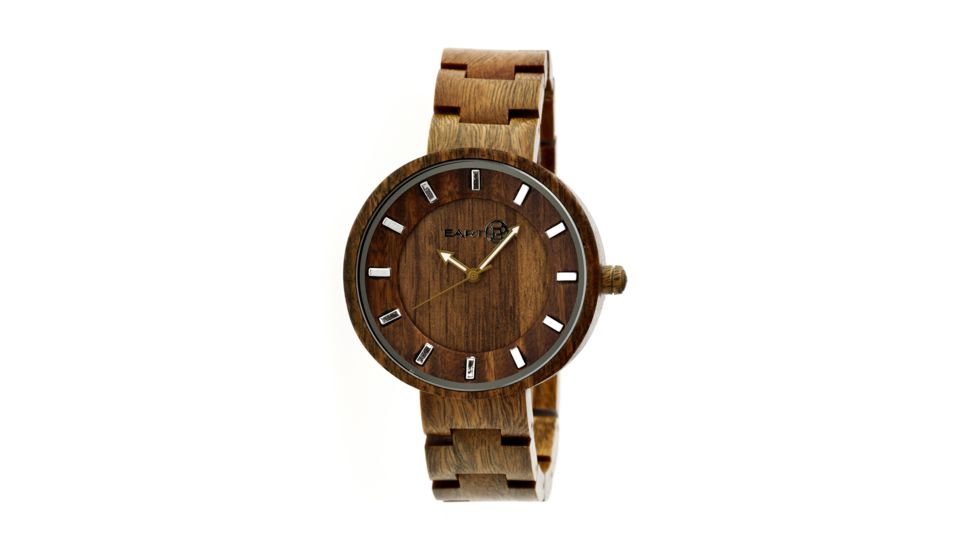 Earth EW2804 Branch Watch, 42mm, Olive Strap, Olive Dial ETHEW2804