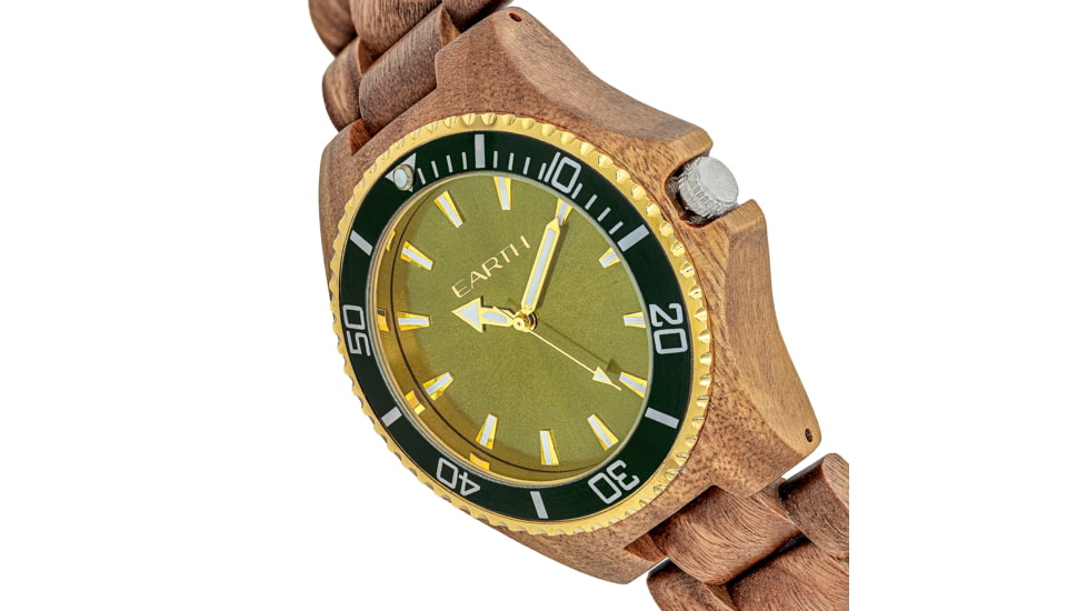 Earth Centurion Watch, Olive/Olive, One Size, ETHEW6004