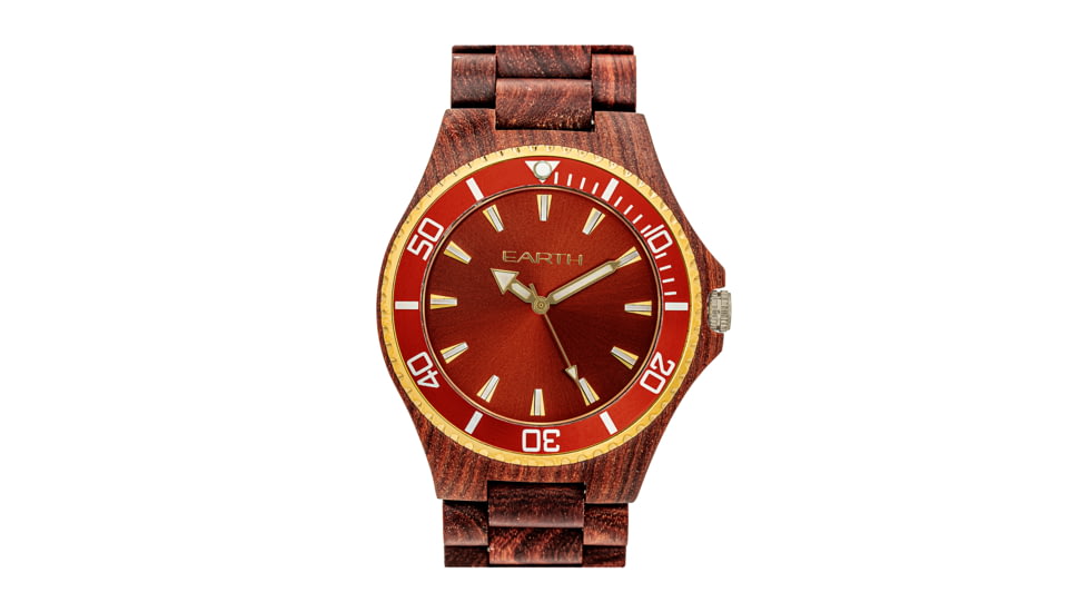 Earth Centurion Watch, Red/Red, One Size, ETHEW6003