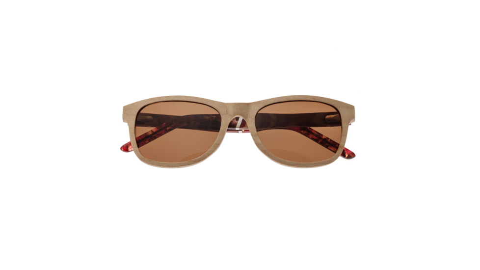 Earth El Nido Sunglasses, Khaki Frame, Tan/Brown Polarized Lens, Khaki/Tan/Brown, One Size, ESG070R