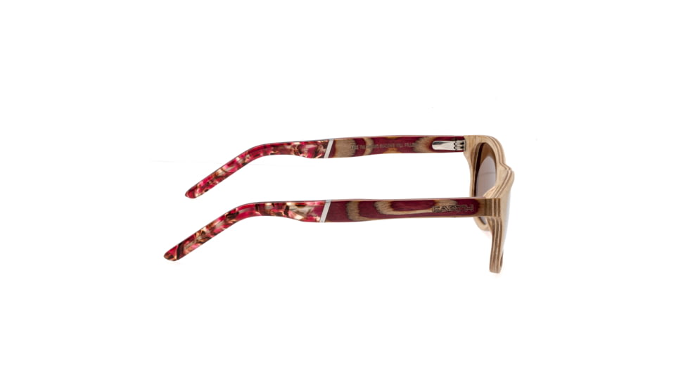 Earth El Nido Sunglasses, Khaki Frame, Tan/Brown Polarized Lens, Khaki/Tan/Brown, One Size, ESG070R