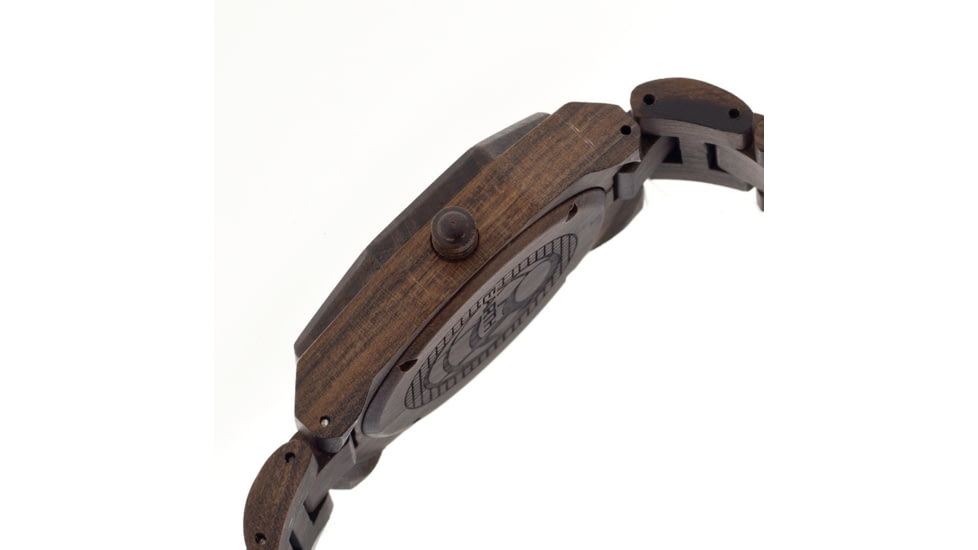 Earth Medullary Ray Wooden Watch, Dark Brown, Unisex ETHEW1902