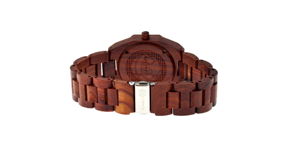 Earth Medullary Ray Wooden Watch, Red, Unisex ETHEW1903