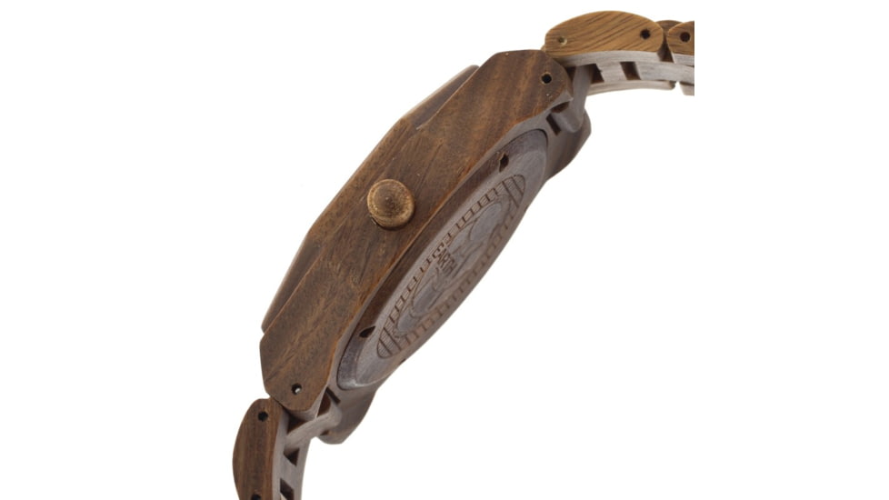 Earth Medullary Ray Wooden Watch, Olive, Unisex ETHEW1904