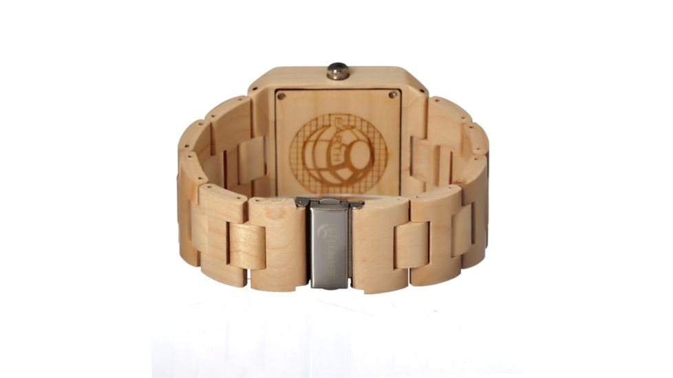 Earth Rhizomes Wooden Unisex Watch, Khaki/Tan ETHEW1201