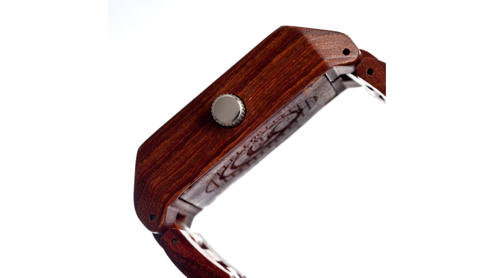 Earth Rhizomes Wooden Unisex Watch, Red ETHEW1203
