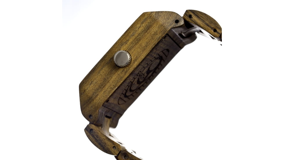 Earth Rhizomes Wooden Unisex Watch, Olive ETHEW1204