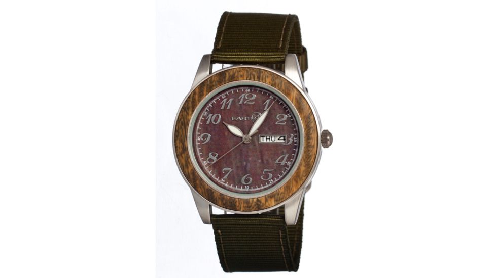 Earth Sepe04 Petro Watch, Olive ETHSEPE04